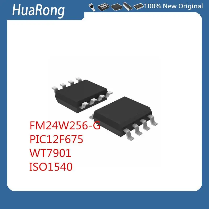 5Pcs/Lot    FM24W256-G FM24W256-GTR 24W256 FM24W256 SOP-8    PIC12F675  WT7901  ISO1540 LM5033 SCVB MSOP-10