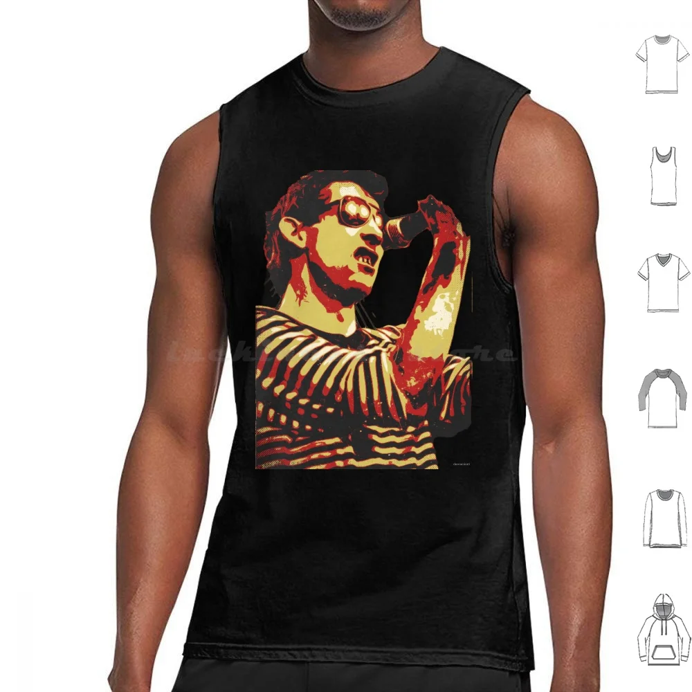 Shane Mcgowan Shane Macgowan Tank Tops Print Cotton Shane Mcgowan Shane Macgowan The Pogues Mcgowan Punk Shane