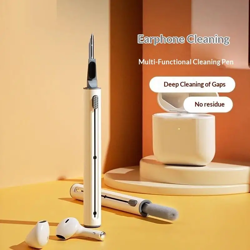 3 In 1 Bluetooth Earphone Cleaning Tools For Pro 1 2 3 4 Earbuds Case Cleaning Pen Bursh Kits For Earbuds