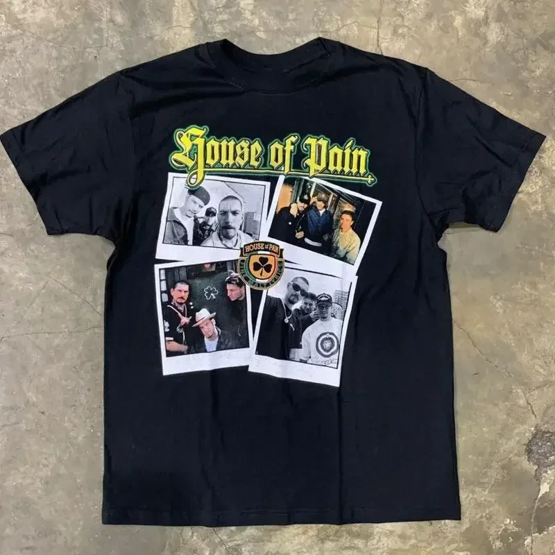 House Of Pain Fine Malt Lyrics  T shirt Black Color 100 cotton