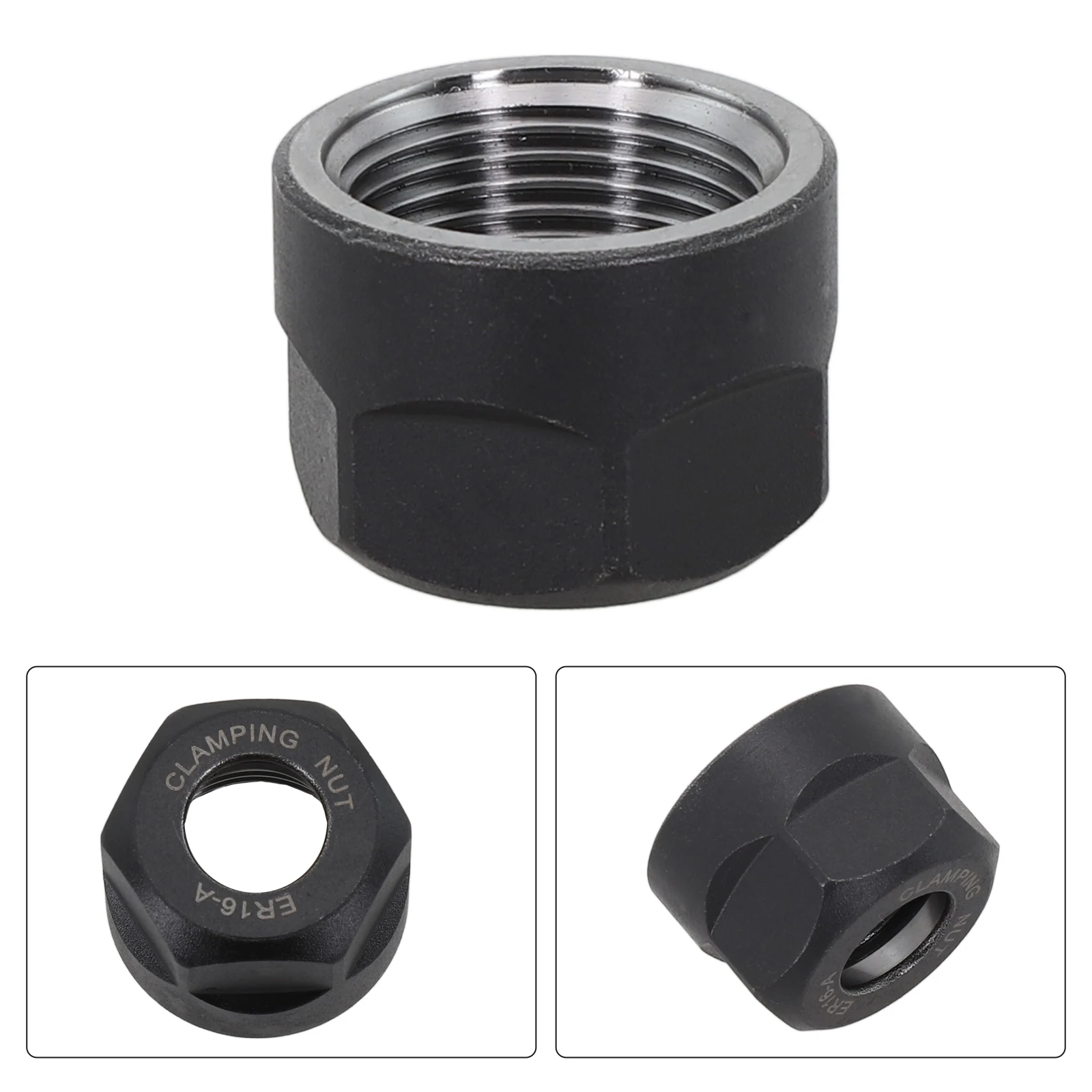 Practical ER16-A Type Clamp Nut ER16-A Type Clamp Nut Anti-rust ER Nuts Hardened Precision Ground Spindle Machines
