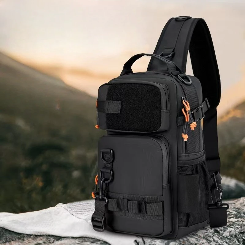 

Портативная сумка для рыбалки, многофункциональная сумка через плечо для занятий спортом на открытом воздухе, велоспорта, отдыха, альпинизма, дорожная сумка на плечо