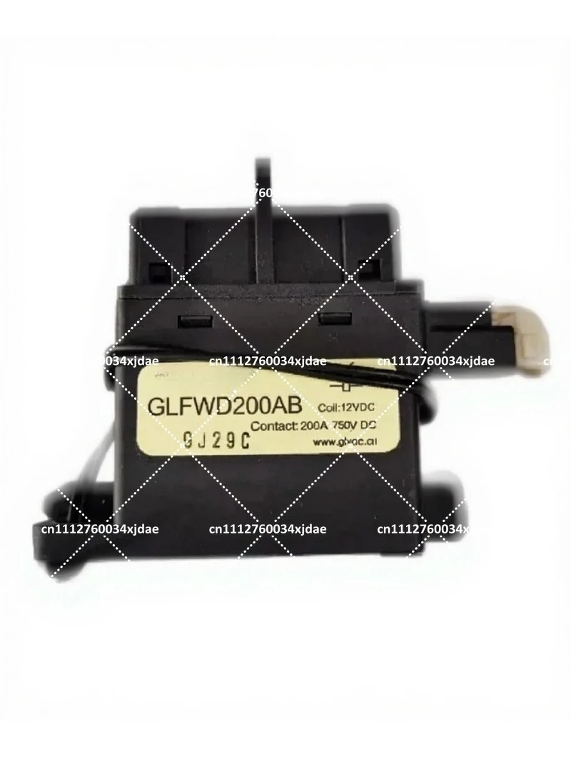 200A 750VDC High Voltage DC Relay – 12V Coil, GLFWD200AB for New Energy Systems