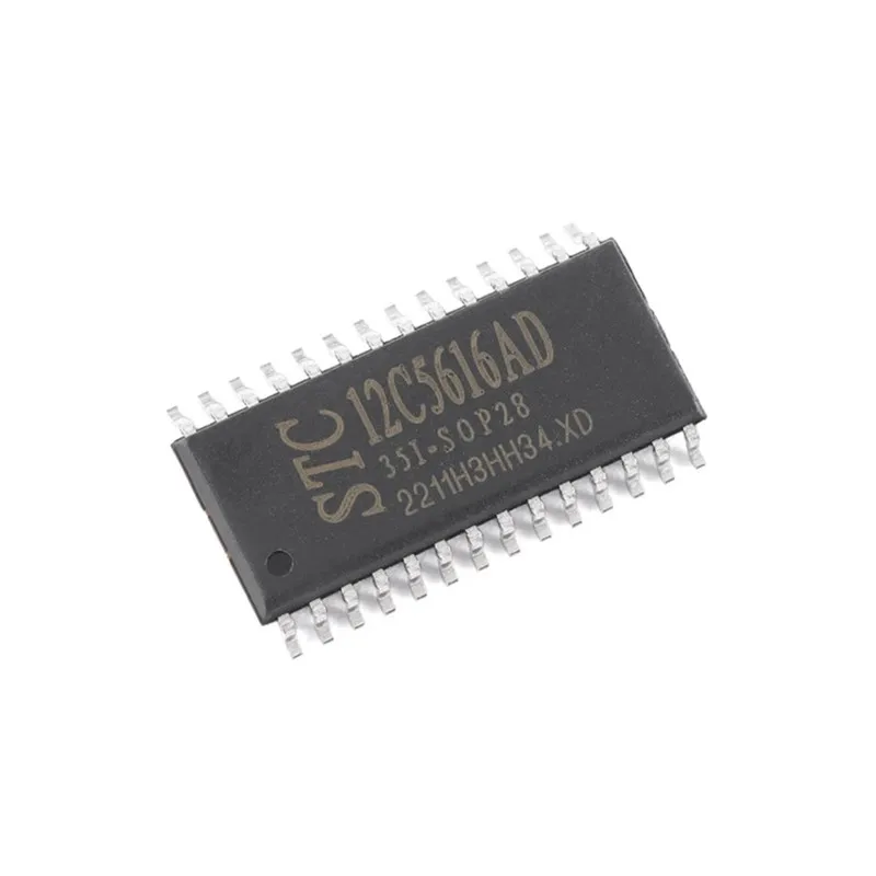 Chip original do microprocessador autêntico, 5PCs, STC12C5616AD-35I-SOP28, STC8G1K08-36I-DFN8, STC8H8K64U-45I-TSSOP20, 1T 8051