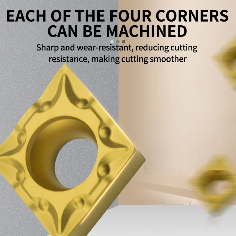 

CCMT120404-TM Токарный станок с ЧПУ, обработка внутреннего отверстия стальных деталей, инструмент из одностороннего сплава, зерна, внешний круг токарной головки