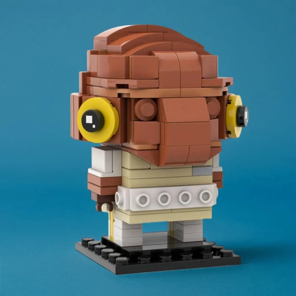 

199 шт. Адмирал Акбар MOC с функциями Mon Calamari, униформа Rebel и поза команды, образовательные строительные блоки, подарок