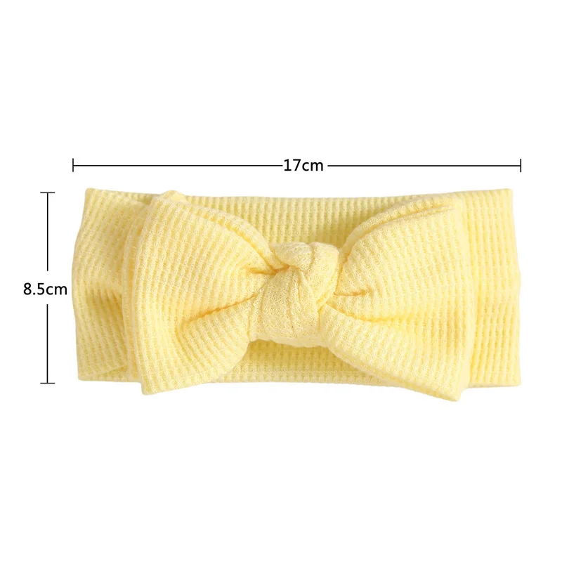 Cute Baby Girl Headbands Soft Elastic Bow Headband Photo Props Hair Accessories for Infant