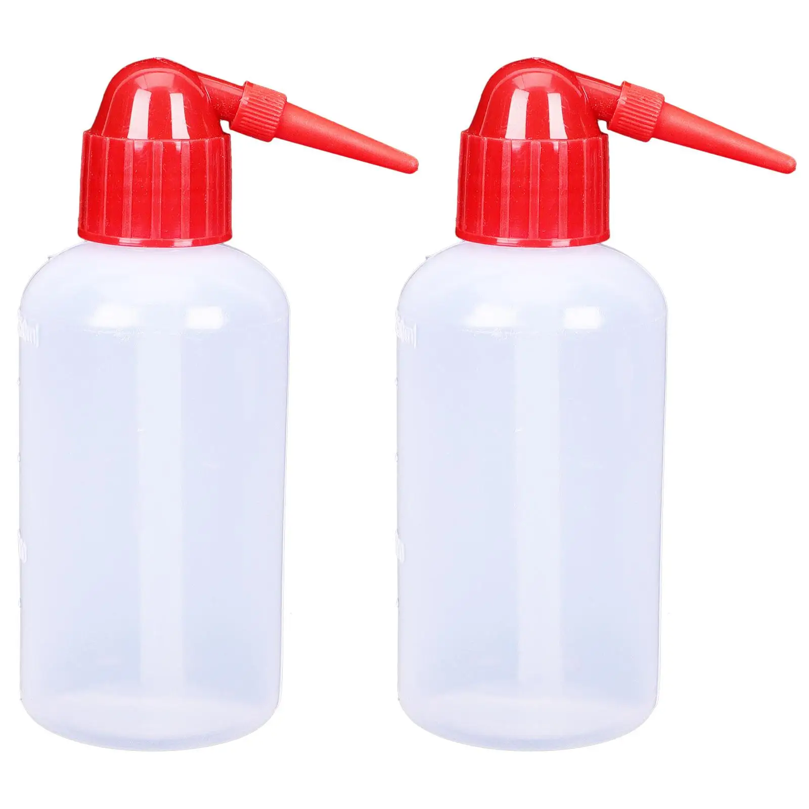 

Cleaning 2 Pcs House Water Clear Red Head Plant Watering Squeeze Plastic Lab Squirt Wash Bottle Succulent Watering Bottle