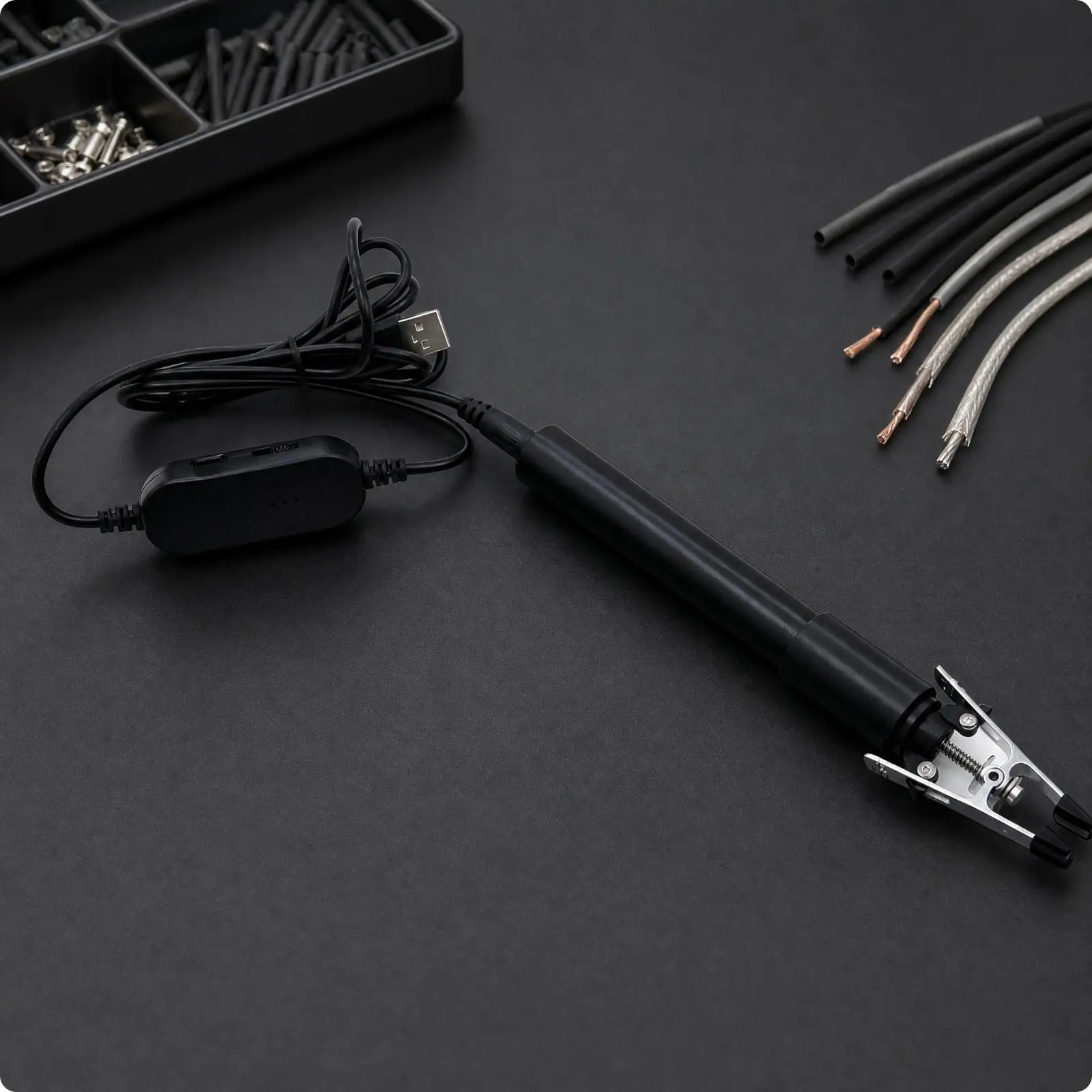 Compact Wire Twister Tool with Clamp for Electrical Cable Shielded Wire Lightweight 102g