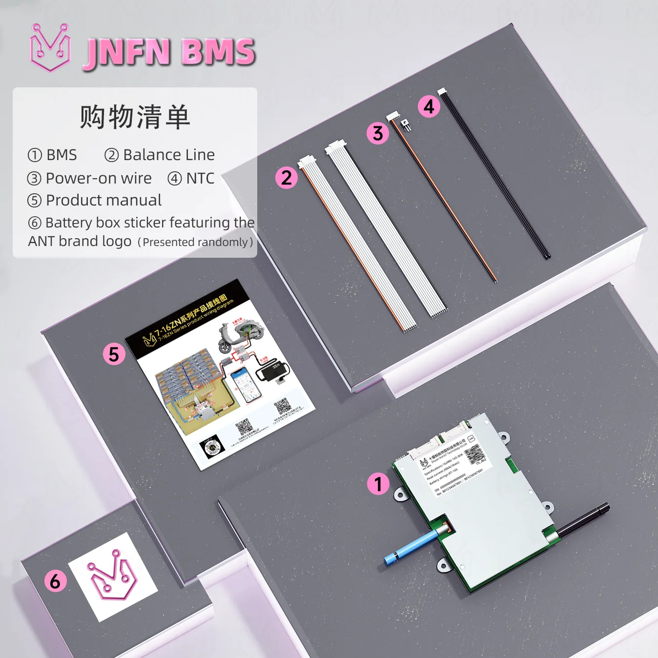 BMS Built-in Balance , BT &APP for 48V-72V and 400A High Current Protection Tailored for powerbank eBike, Electric Motor, solar