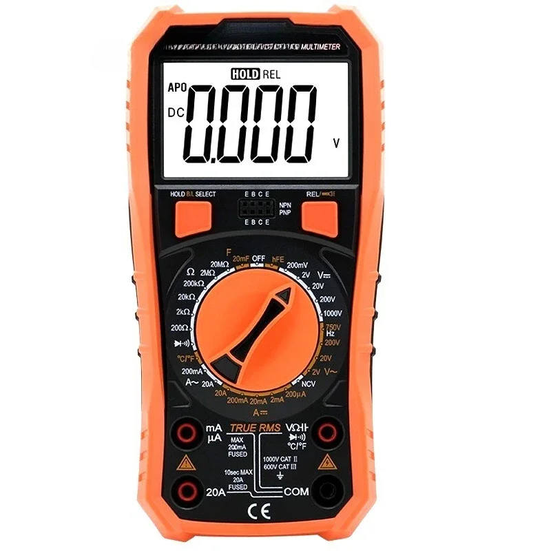Multimeter VC890C +/890D/830L anti-burn high-precision electrical digital display multi-purpose meter