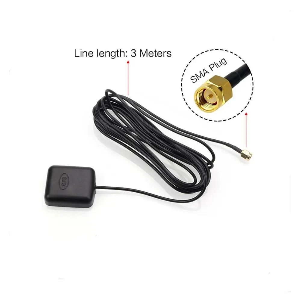 Car navigation GPS and BD dual-mode antenna, GPS positioning tracking antenna, active GPS satellite external antenna
