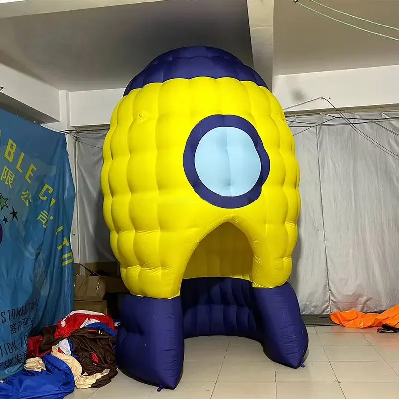 Giant Inflatable Dome House Air Blow Blimp-Shape Tent 3D Creative Outdoor Decoration Props for Event Advertising