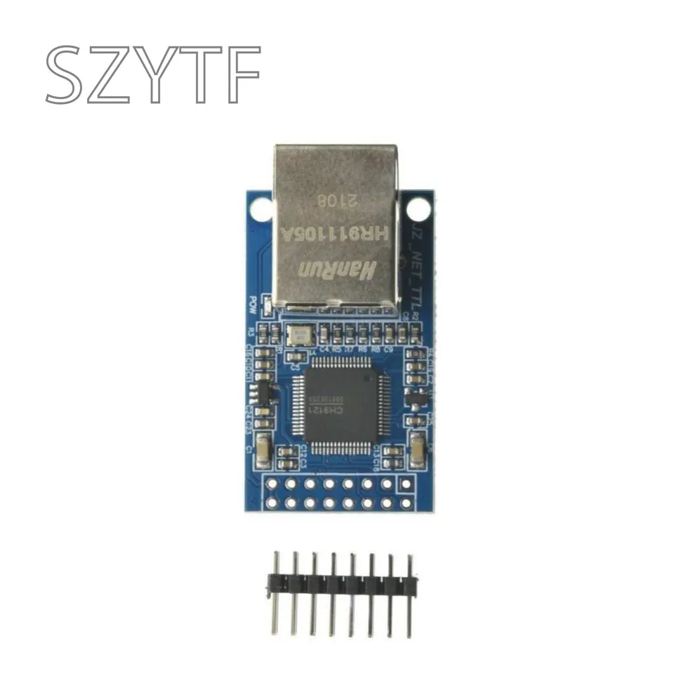 CH9121 Serial port conversion to Ethernet module Single-chip microcomputer networking module server