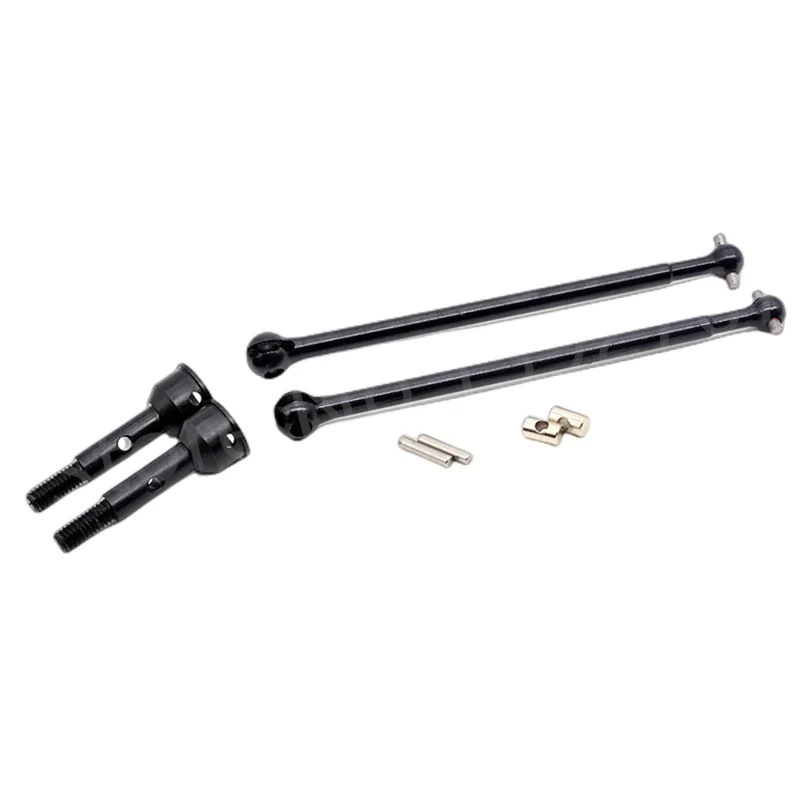 2Pcs ZD Racing 1/10 DBX-10 10421-S RC Buggy Desert ROCKET Truck Car Accessories Metal Front Dog Bone CVD Drive Shaft 7503