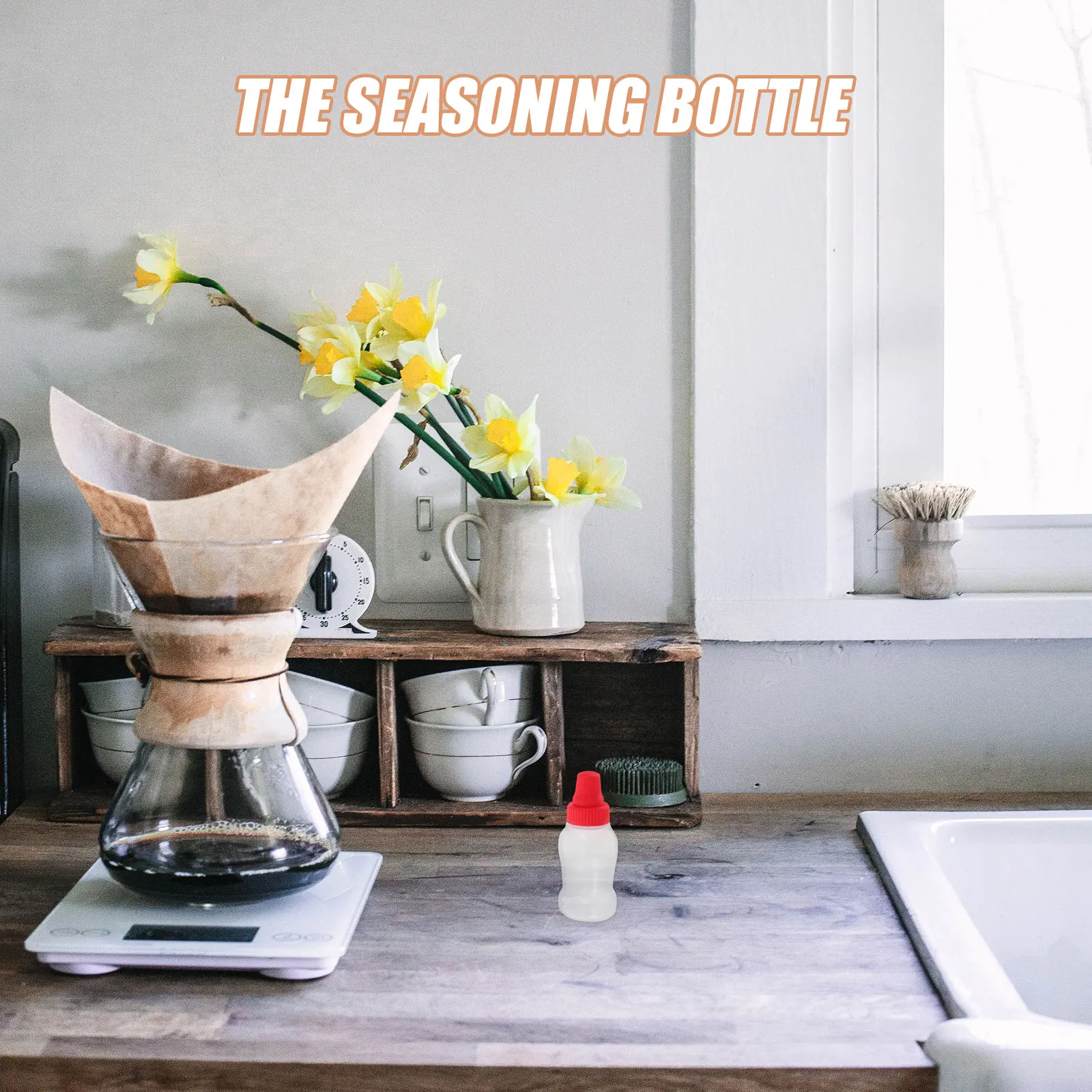 

24Pcs Clear Mini Syrup Bottles 23ml Refillable Plastic Squeeze Containers Portable Sauce Dispensers for Salad Dressing Ketchup