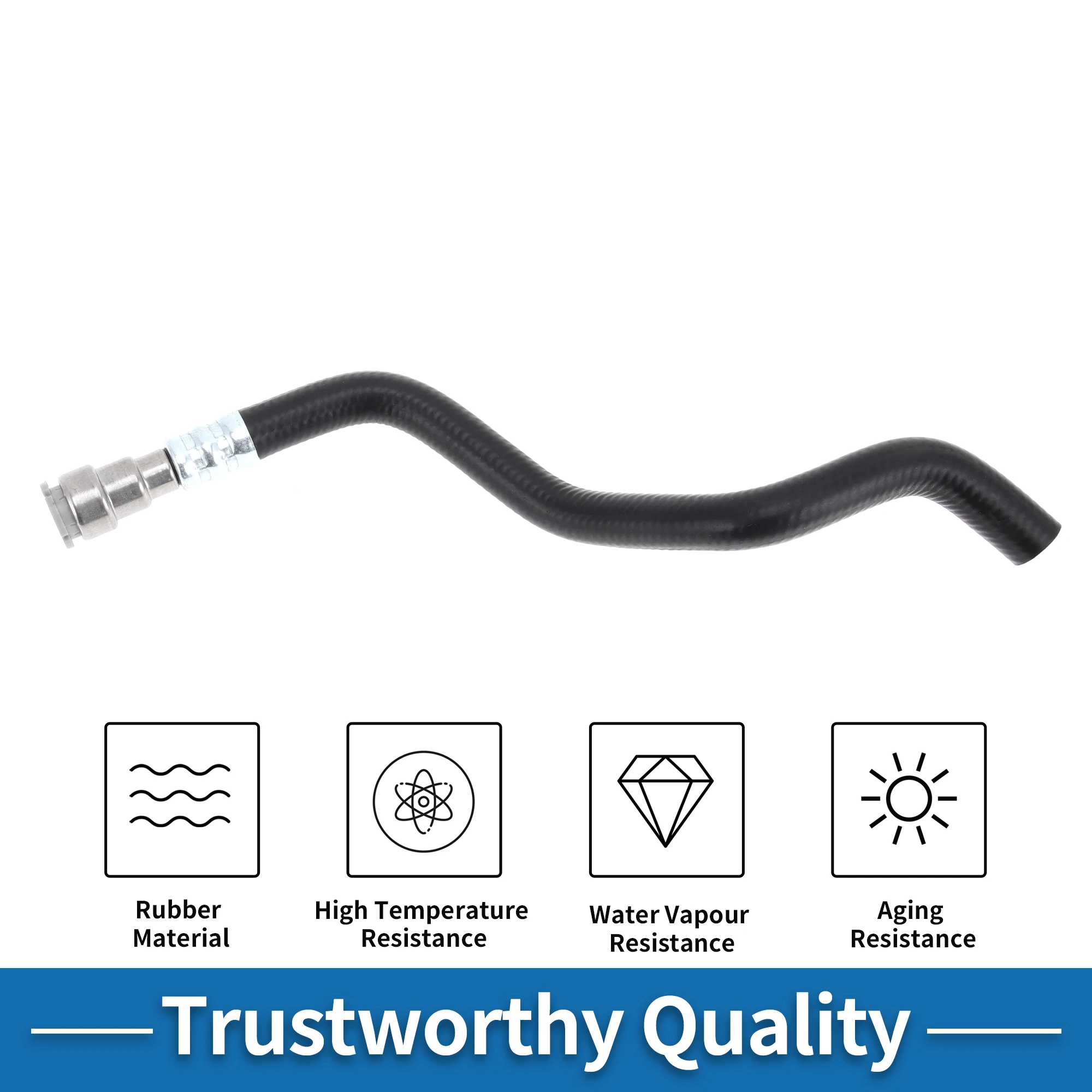 

UXCELL Engine Air Intake Hose No.32416796390/32411094951 Air Cleaner Intake Hose for BMW 320i 323i 325i 328i 330i E46 1998-2007