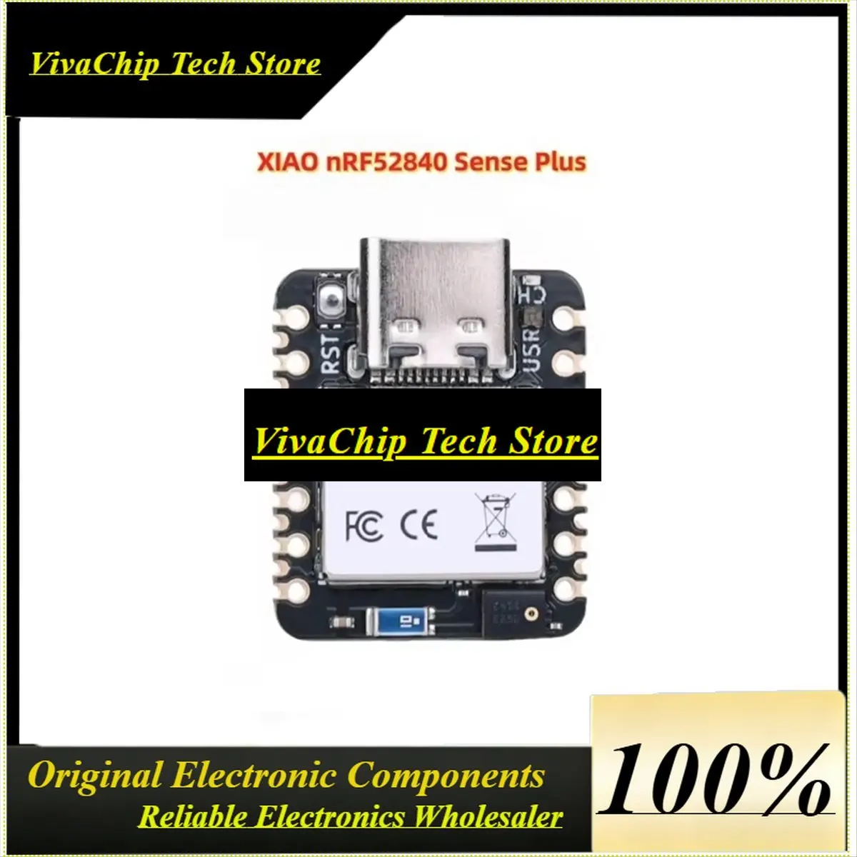 VivaA26Z XIAO Sense Plus Development Board 20 GPIOs Bluetooth 5.0/BLE/NFC For /MicroPython/CircuitPython