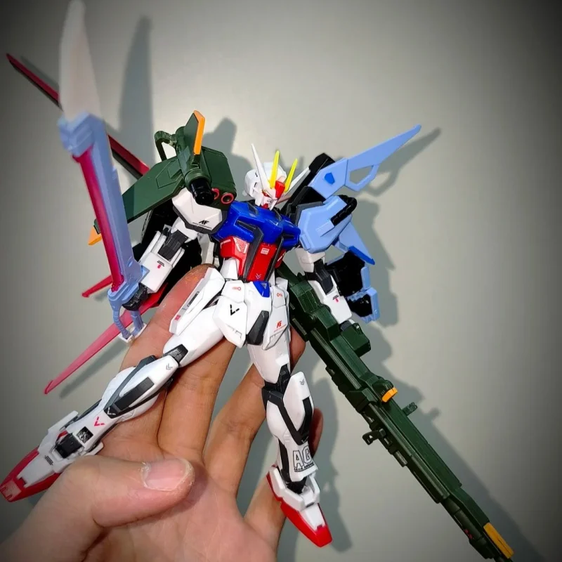 Magic Perfect Strike Assembly Modellbausätze Actionfiguren Hg 1/144 Plastikmodell Roboter Gat-X105 Nyanko War Hobby Geschenk