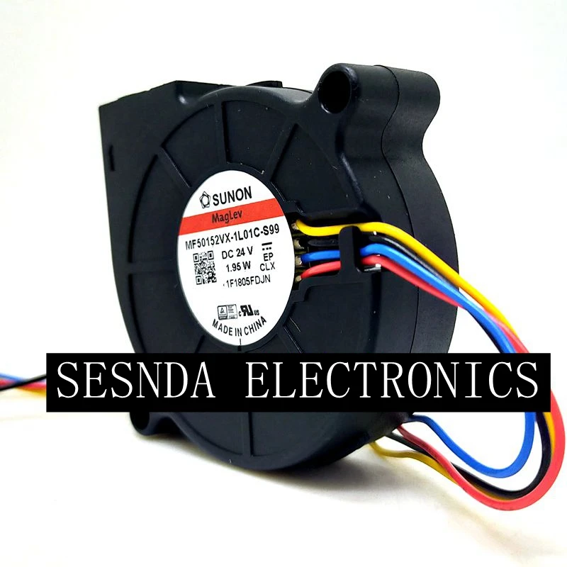 24v 5015 Gebläse Fan 3D Drucker für Sunon MF50152VX-1L01C-Q99 MF50152VX-1L01C-s99 24VDC 1,95 W PWM Lüfter