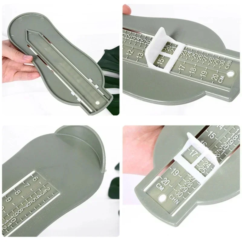 1-3pcs Baby Foot Ruler Kids Foot Length Measuring Device Children Shoes Calculator Infant Shoe Gauge Tool Baby Shoe Accessories