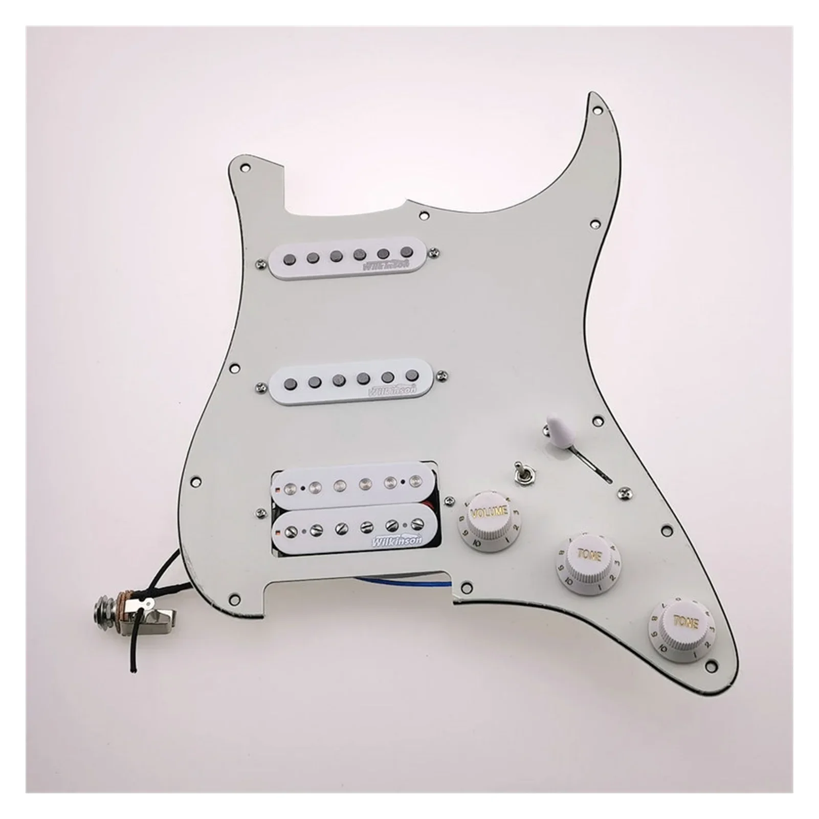 Electric Guitar Pickups Wilkinson SSH Alnico5 Style 7-Way Type Fully Loaded Pickguard