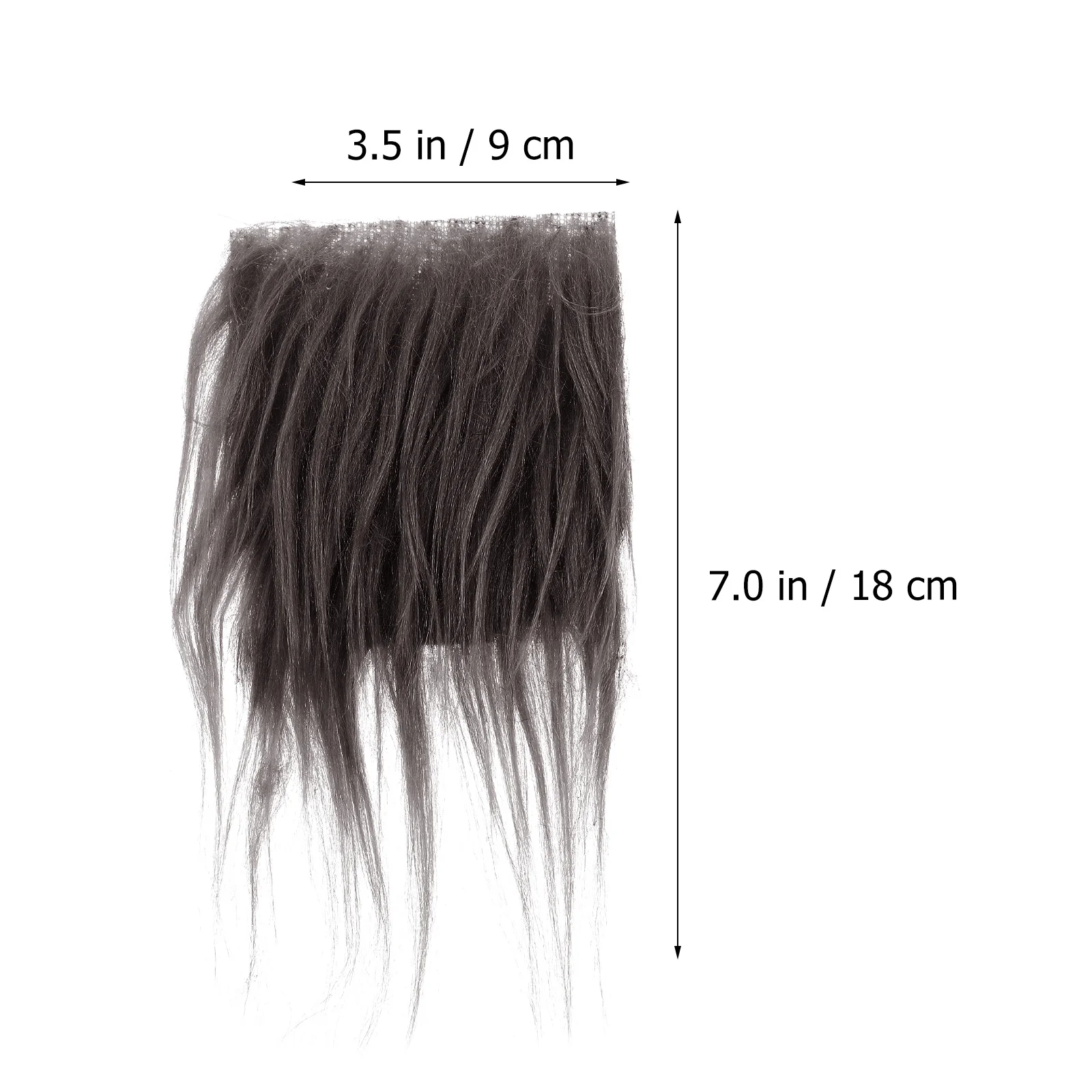 12 set Pre-Cut Gnome Faux Diy Craft Accessories Soft Beard Prop For Warm Comfortable Look Dwarf Beard Humanoid Accessories