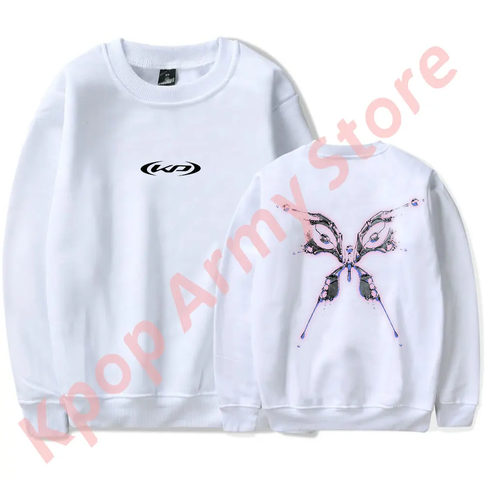 KP 143 Album Butterfly Crewneck The Lifetimes Tour Merch Cosplay Women Men Fashion Casual Sweatshirts