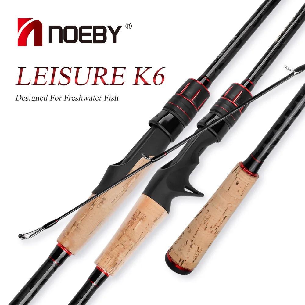 NOEBY Spinning Fishing Rod 1.98m 2.13m 2.29m 2.43m ML M MH Spinning Casting Freshwater Fishing Tackle Carp Rod