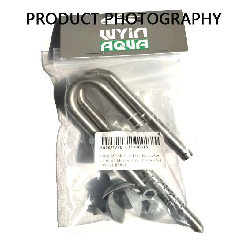 8mm Aquarium Mini-Filterrohr aus Edelstahl, Anti-Fisch- und Garnelen-Einlass- und -Auslass-Ölfilmfilter, Aquariumzubehör – Detail 9