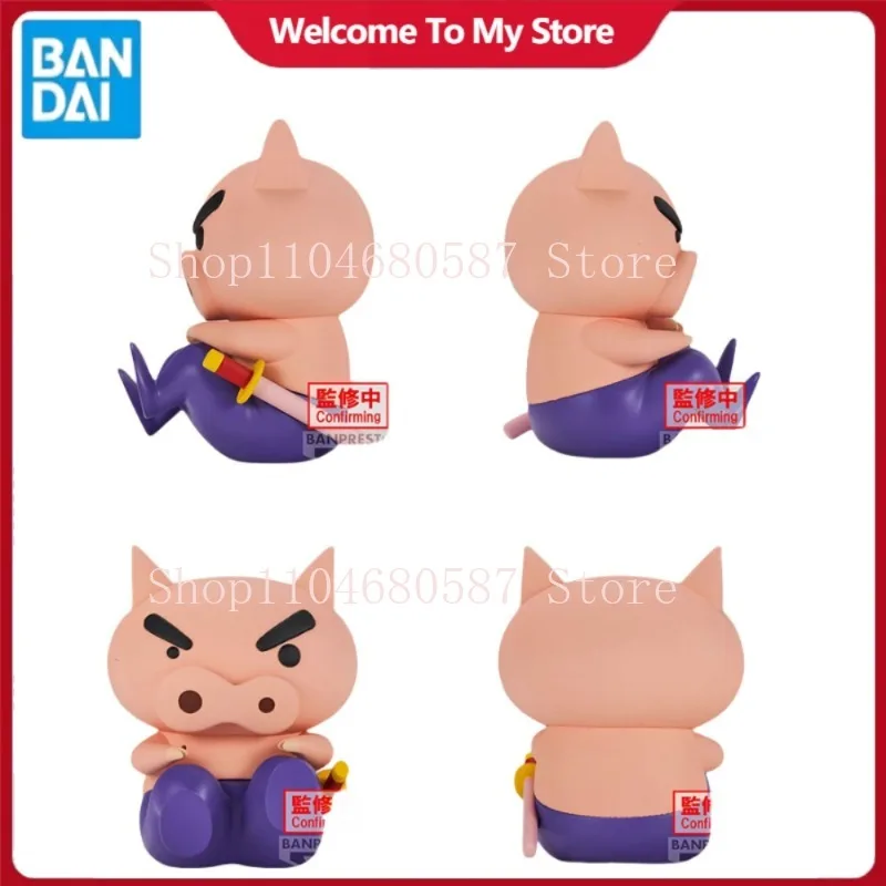 

In Stock Bandai SOFVIMATES Crayon Shin-chan Buriburizaemon Walking Buttocks Figure Model Collection Hobby Toy Gift Anime Prize
