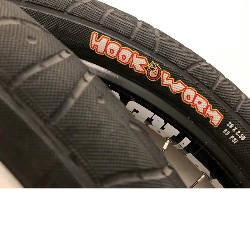 إطار دراجة أصلي من MAXXIS HOOKWORM لإطارات دراجات البضائع المسطحة/البارك/الشارع/العكسية 20 × 1.95/24 × 2.5/26 × 2.5/27.5 × 2.5/29 × 2.5