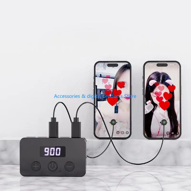 77JD 모바일 게임 자동 Clickers 장치 5 조정 가능한 속도 물리적 손가락 시뮬레이션