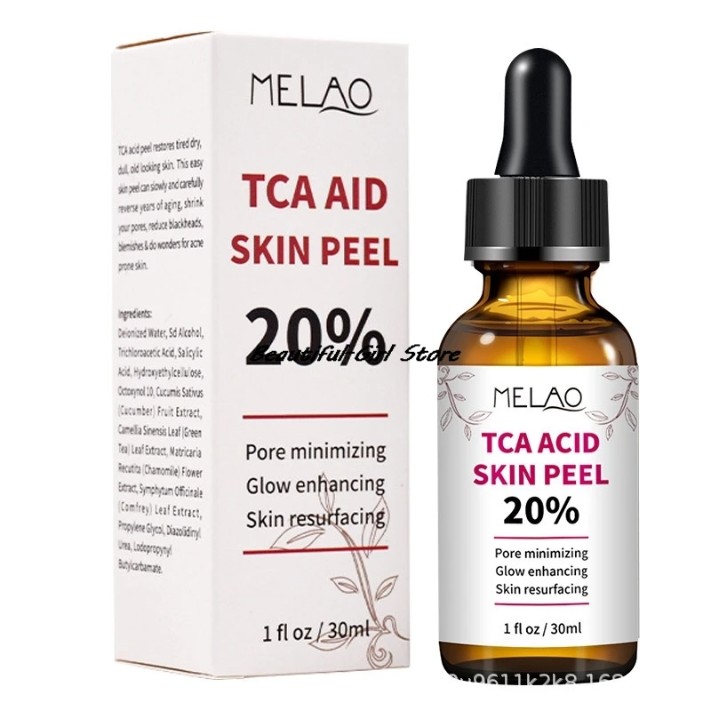 30ml Brighten Skin Chemical Peel Acid TCA AID 20% Face Serum Skin Beauty Solutions Skin Chemical Peel Facial Essence