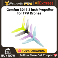 DarwinFPV 3016 Propeller with 1.5m Mounting Hole 3 inch 3-Paddle CW CCW PC Props For FPV Racing Drone