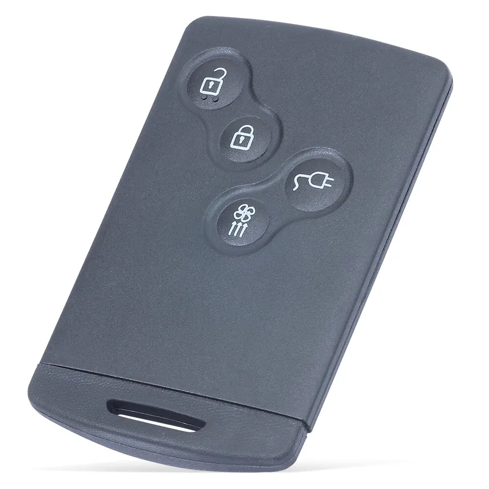 KEYECU Smart Card 433MHz FSK PCF7952 HandsFree Keyless For Renault Zoe Megane III Fluence Laguna III Scenic 2009-2015 285975779R