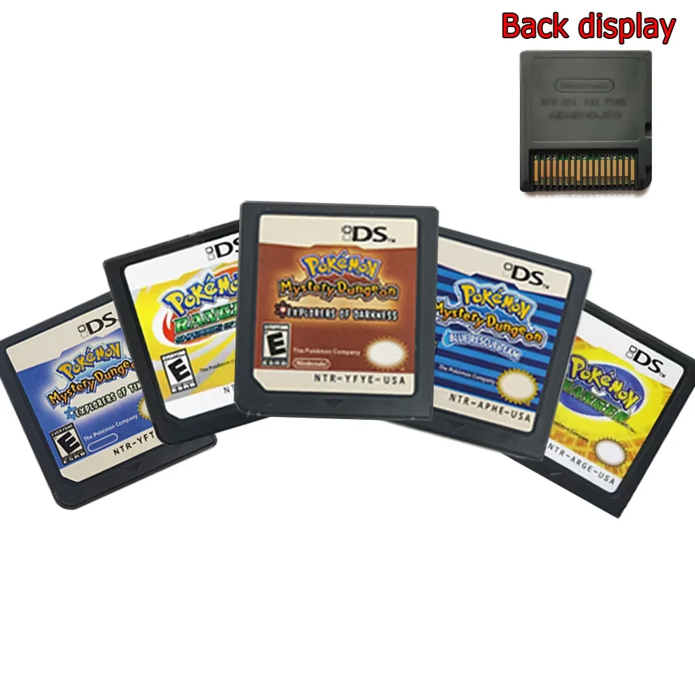 

Игровой картридж серии Pokemon DS Explorers of Darknes, карта для игровой консоли, тени Almia, карта DS для NDSL 2DS 3DS