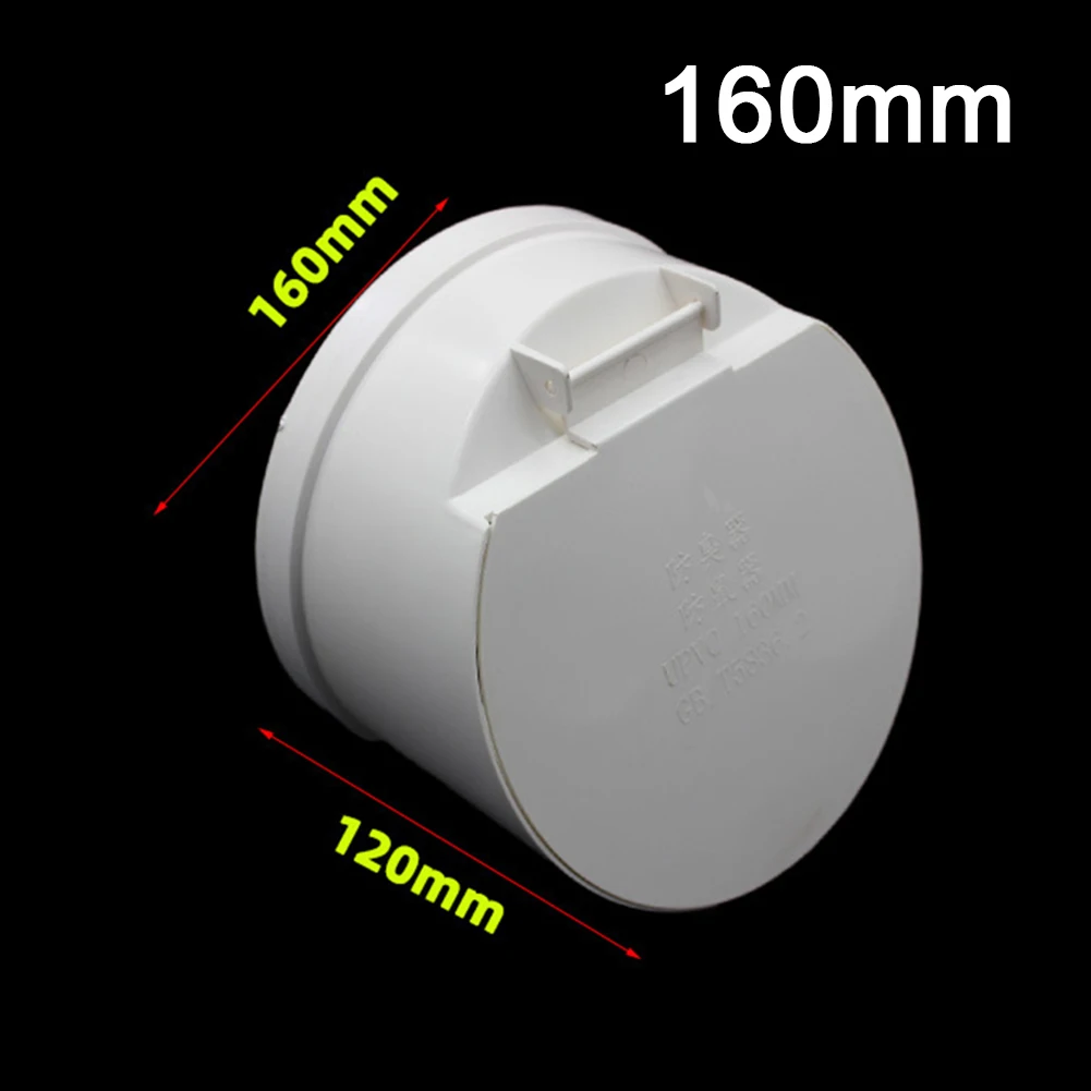 Tampa do tubo de drenagem 50mm/110mm/160mm para tubos de drenagem ao ar livre, extremidades do tubo de escape, drenos de chão de varanda, drenos de chão de jardim
