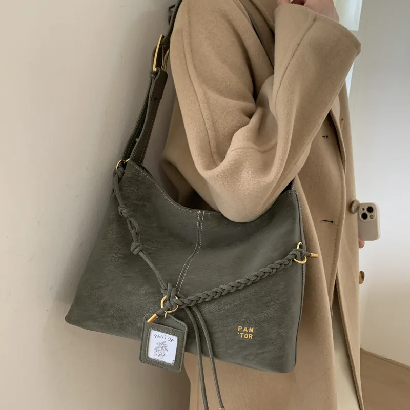 

Новая модная женская сумка 2026 года: трендовая сумка через плечо, универсальная сумка на одно плечо, сумка-тоут для ношения в руке