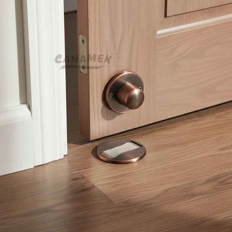 

Strong Magnetic Door Stop Invisible 1 PC Punch Free Easy Install for Bedroom Bathroom Wall Protection Home Office Use
