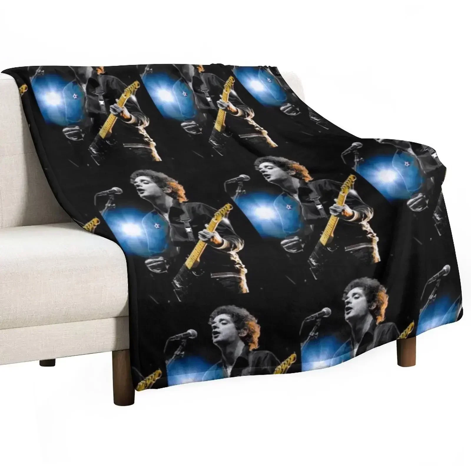 

Soda Stereo Gustavo Cerati Throw Blanket Cozy Home Blanket Gift for Christmas Holiday