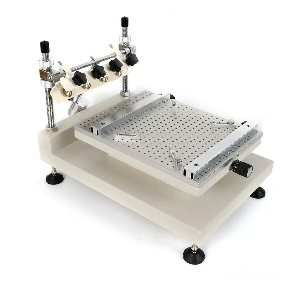 طابعة معجون اللحام 3040 - طابعة استنسل PCB بشاشة SMT مع ارتفاع قابل للتعديل لطباعة العبوة والإعلانات - 11.81 * #4