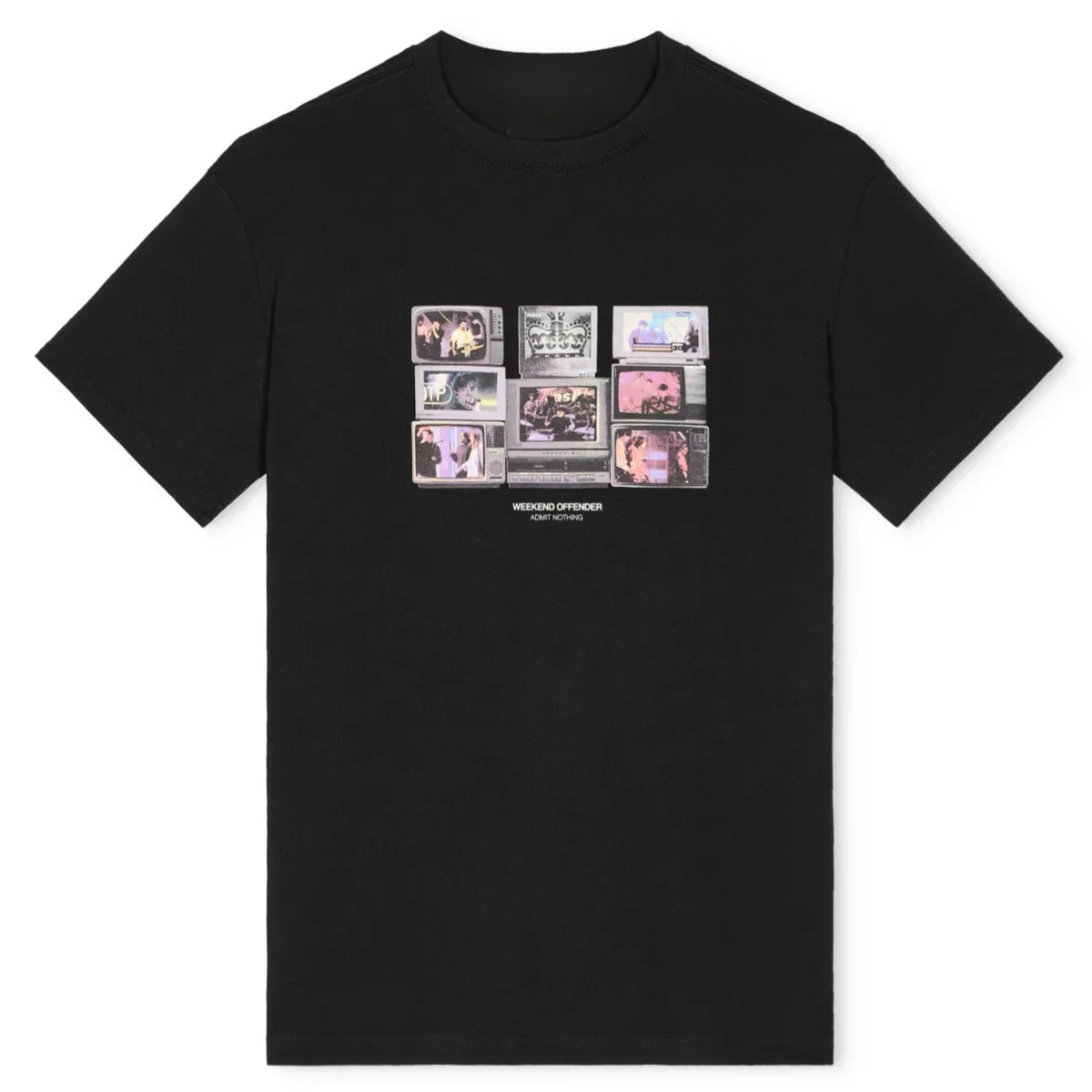 Fit Weekend Offender Graphic Cotton T-shirt Unisex Summer Short Sleeve Fashion Brand Tee Luxury Casual Vintage Tees