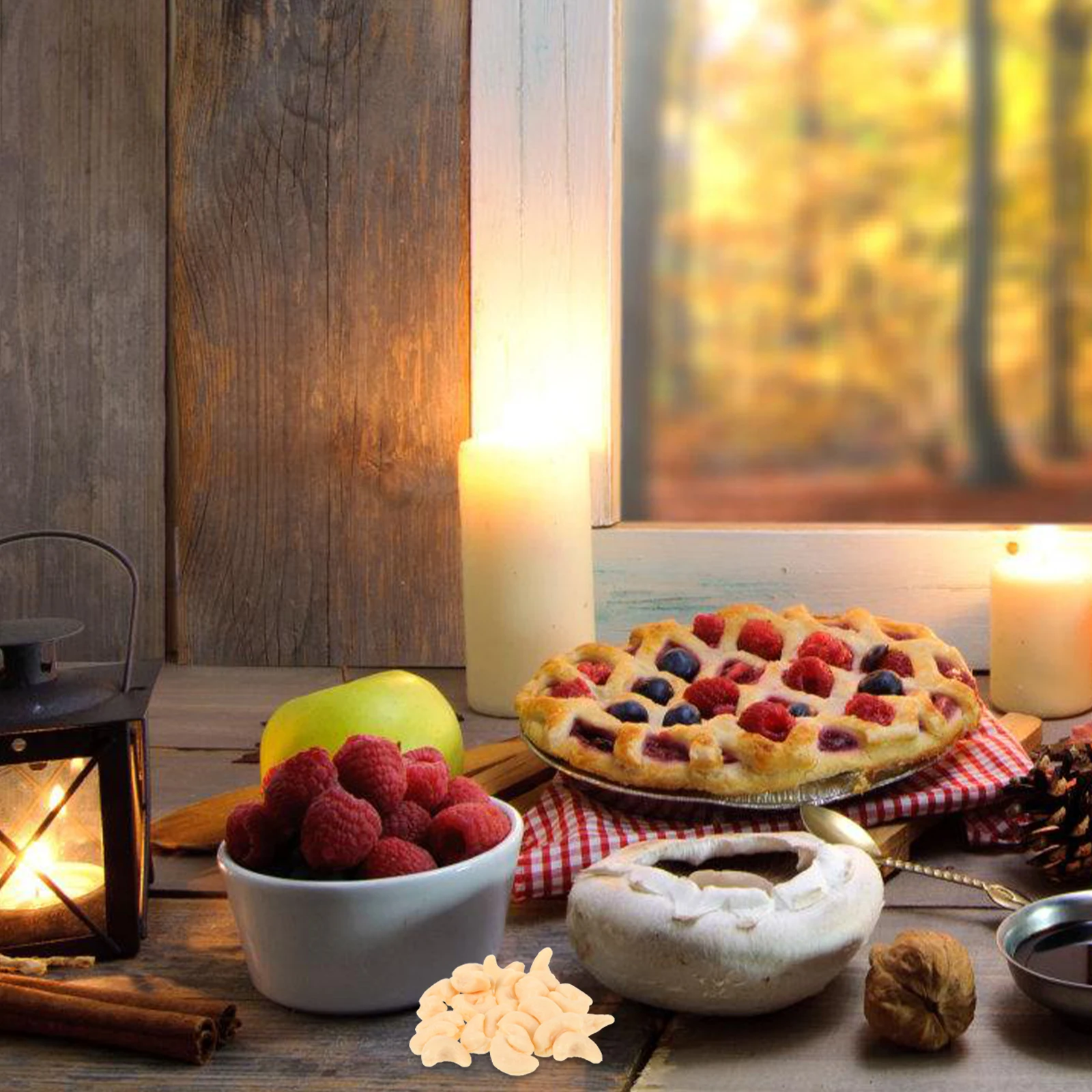 1 set 1 set Diy Noten Decoratie Simulatie Mini Noten Plastic Craft Realistisch Huis Voedsel Voor Diy Decor Tiny Voedsel Accessoires