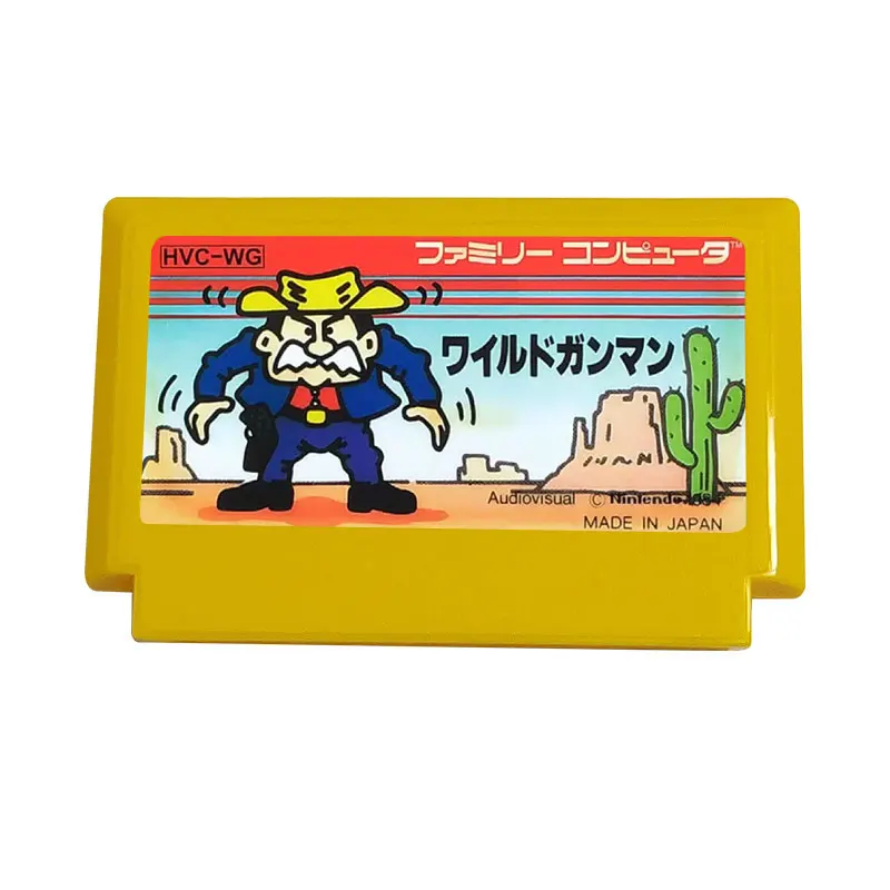 

Wild-Gunman 8 Bit Game Cartridge For 60 Pin TV Game Console Japanese version