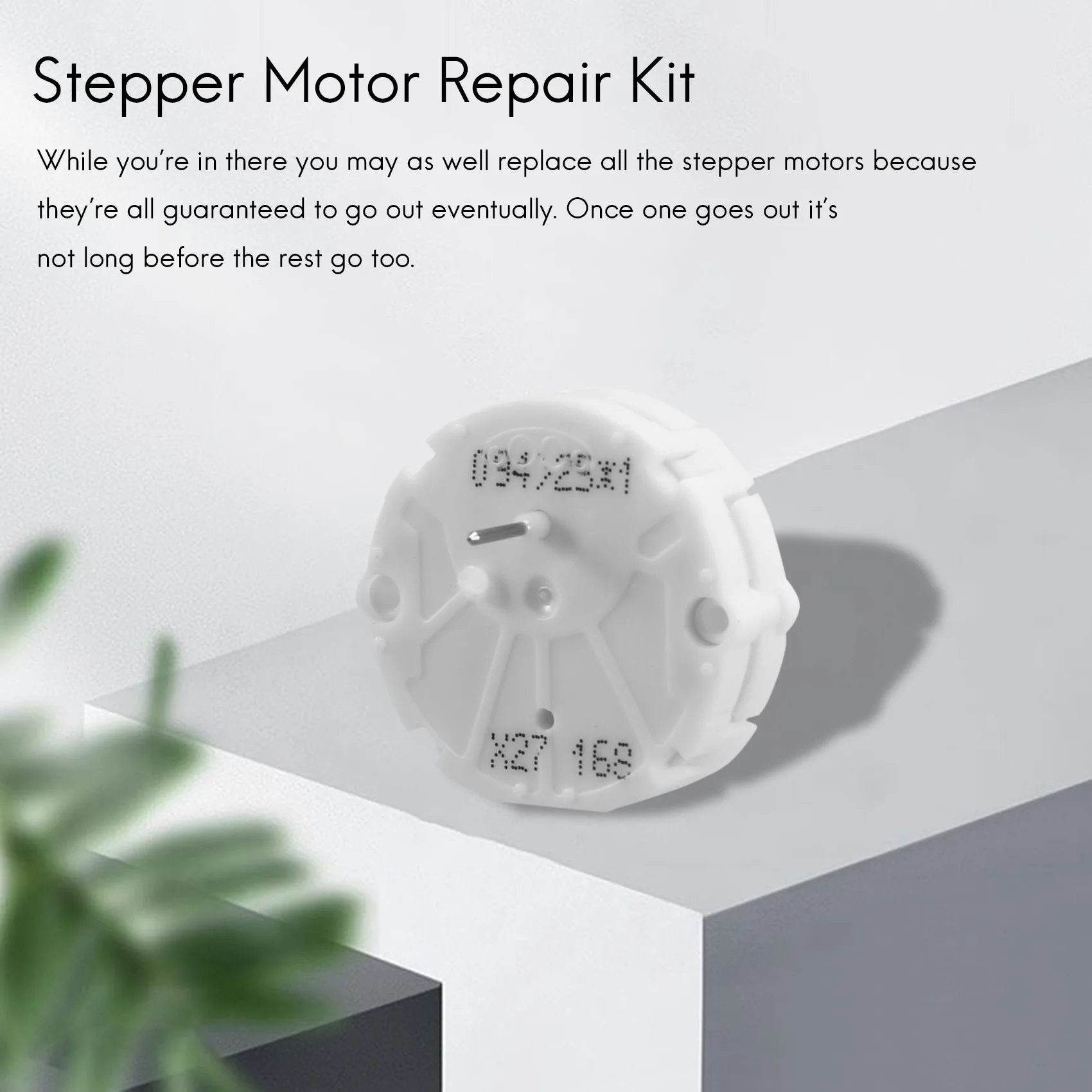 GM Stepper Motor Repair Kit, se adapta a todos 03-06 Chevy Silverados, Tahoe, Yukons, Suburbans, X27 168, 6 Motor Kit e 10PCs Lâmpadas