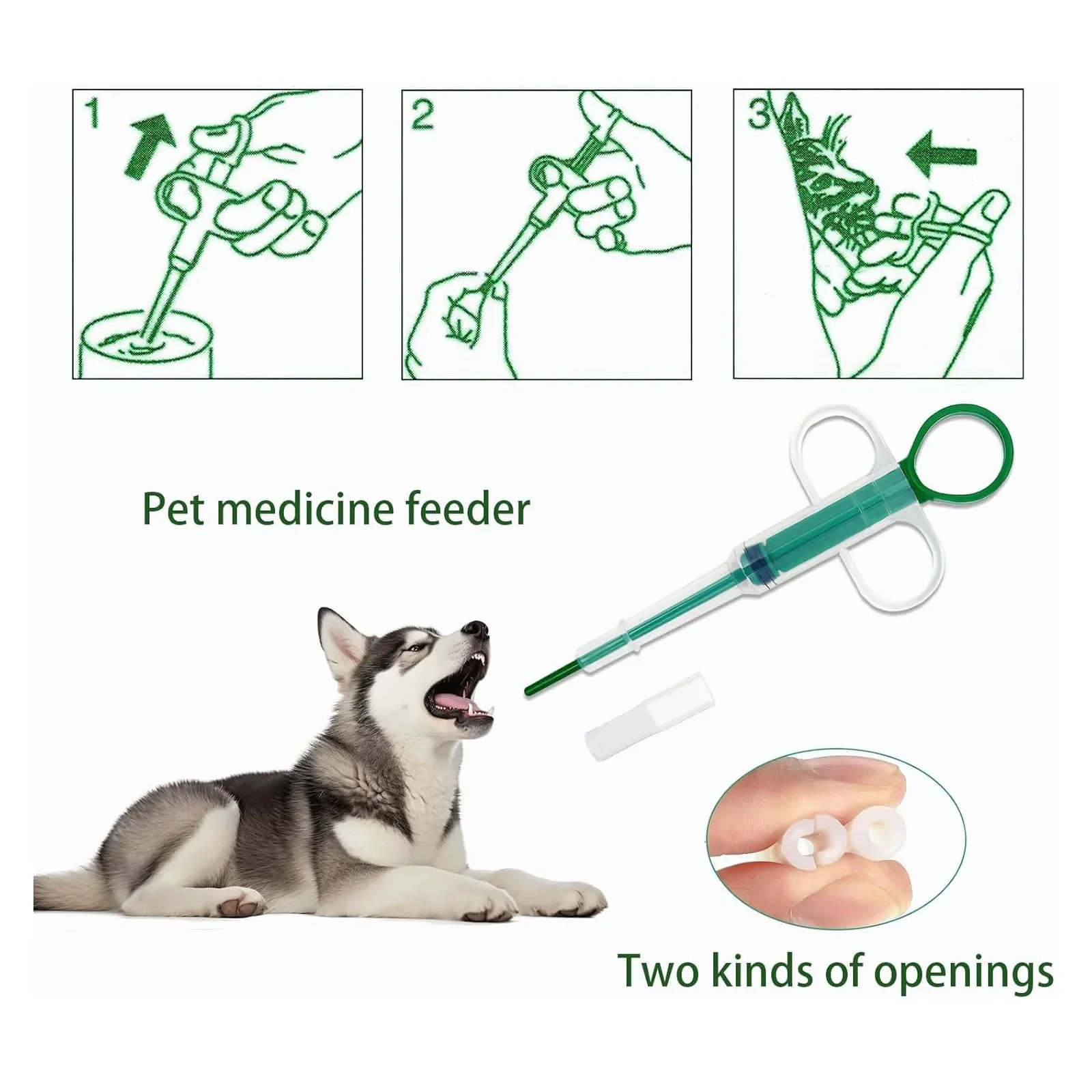 الحيوانات الأليفة حبة مطلق النار بندقية لينة تلميح حقنة القط اللوحي المغذية للحيوانات الصغيرة الطبية تغذية موزع أداة للكلاب والقطط