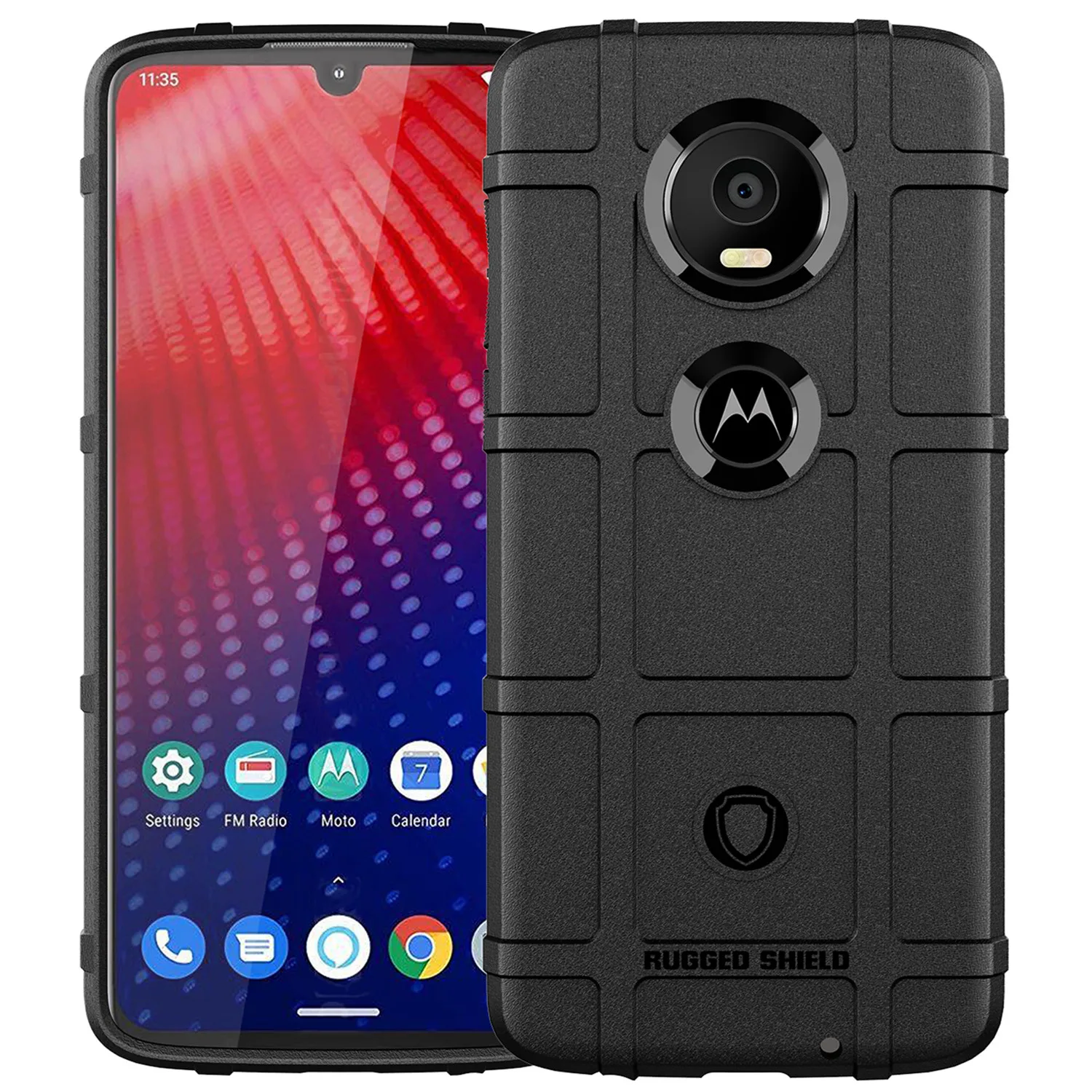 For Motorola Z4 Play moto z4 plus z4+ Silicone Shield Case Armor Heavy Back Cover for moto z4plus Shockproof Rubber Matte Cases