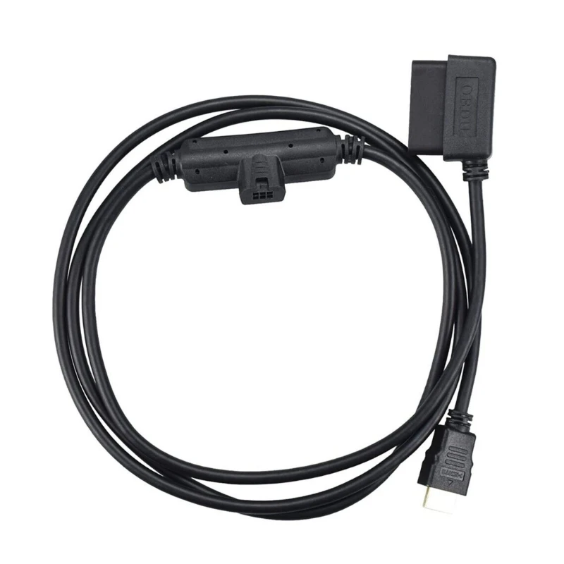 

Quick Troubleshooting Repair with H00008000 Interfaces Cable OBDII to HDMIDisplayEdge CS2 CTS2 CTS3 Plug Monitorsfor Car