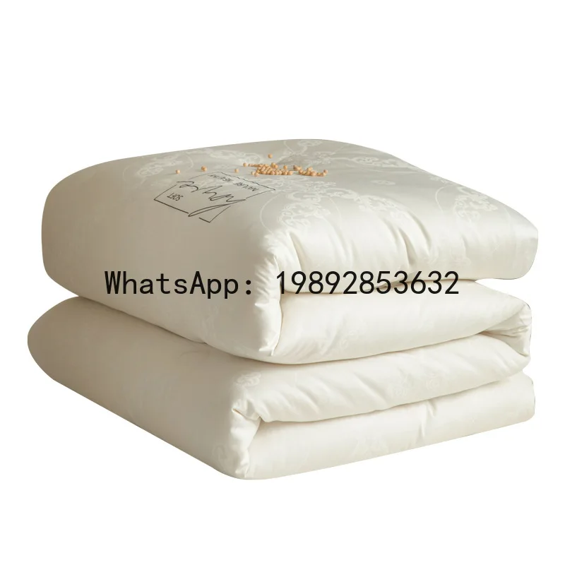 

PYJ Class A pure cotton mulberry silk soybean quilt 60S jacquard quilt core thickened to keep warm in winter